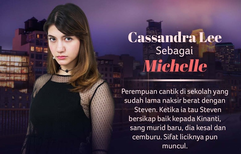 10 Pose manis Cassandra Lee si tokoh jahat Cinta Misteri, beda abis