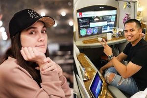 Luna Maya & Faisal Nasimuddin kepergok makan bareng di Malaysia