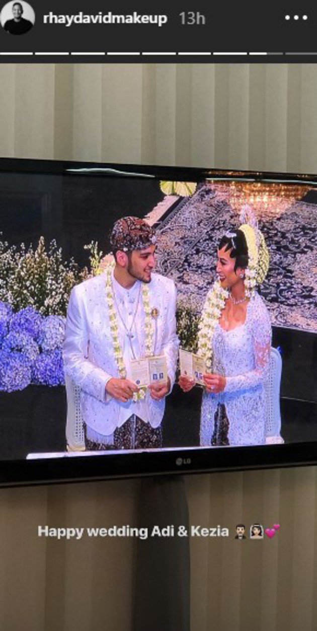 10 Foto pernikahan mewah Aditya Trihatmanto & Kezia Toemion