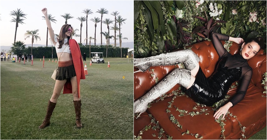 12 Gaya Nia Ramadhani pakai boots tinggi, bikin susah kedip