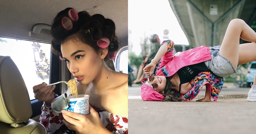 5 Adu gaya imut Mentari & Fay Nabila, aktris di Orang Ketiga