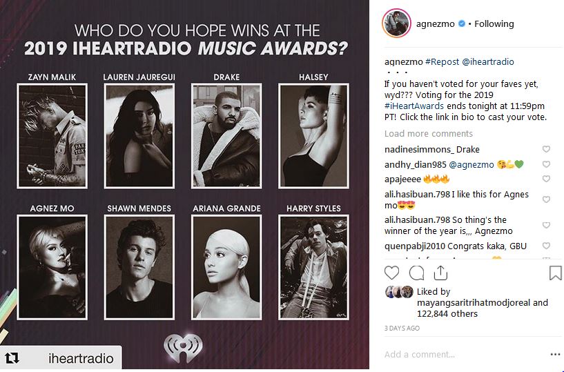 Agnez Mo posting prestasi vs sensasi, sindiran untuk siapa?