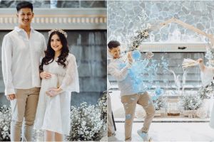 10 Momen baby shower Tasya Kamila, ungkap jenis kelamin bayi