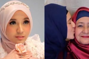 Jarang terekspos, 9 potret kedekatan Dhini Aminarti dengan ibu