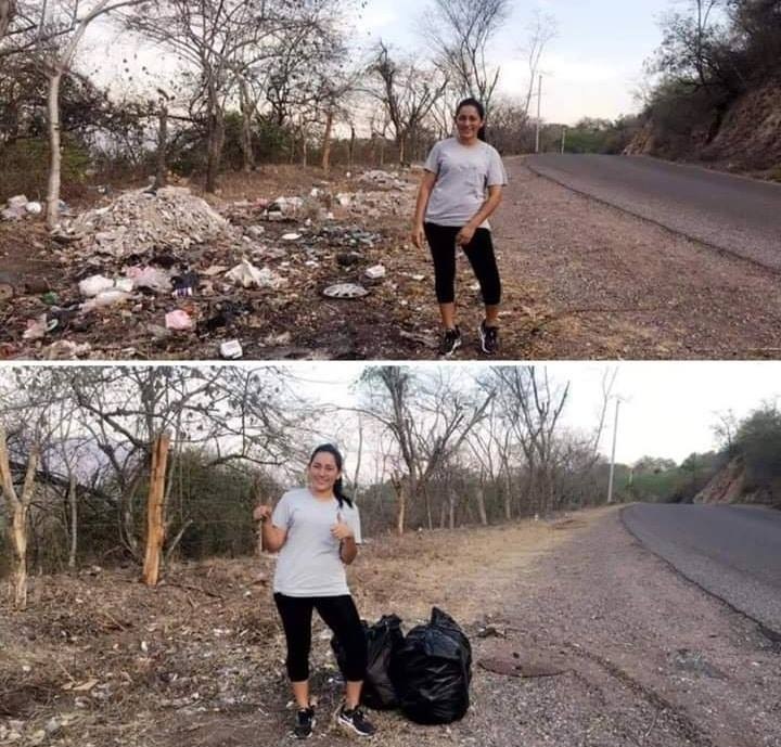 Viral challenge bersih-bersih sampah, ini 10 foto sebelum-sesudahnya