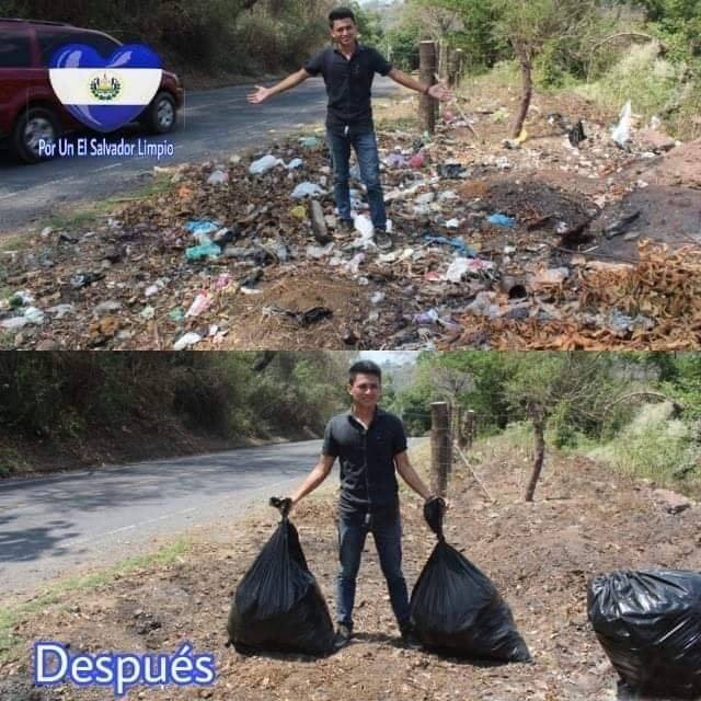 Viral challenge bersih-bersih sampah, ini 10 foto sebelum-sesudahnya