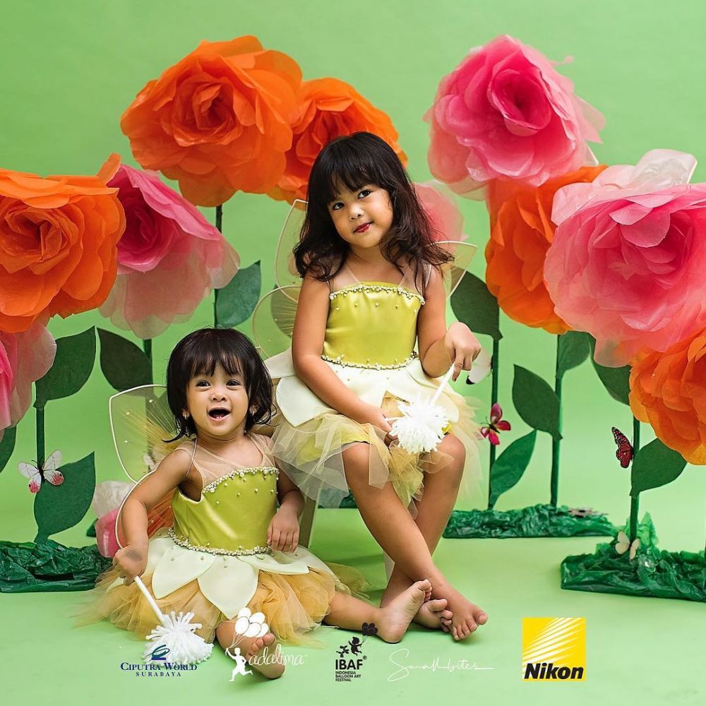 Gaya pemotretan 7 anak seleb jadi tokoh kartun, gemes abis