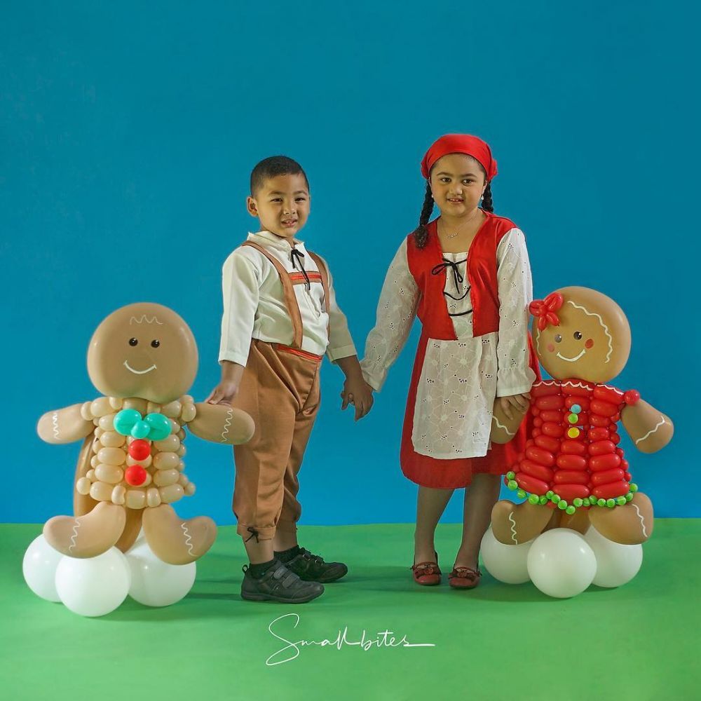 Gaya pemotretan 7 anak seleb jadi tokoh kartun, gemes abis