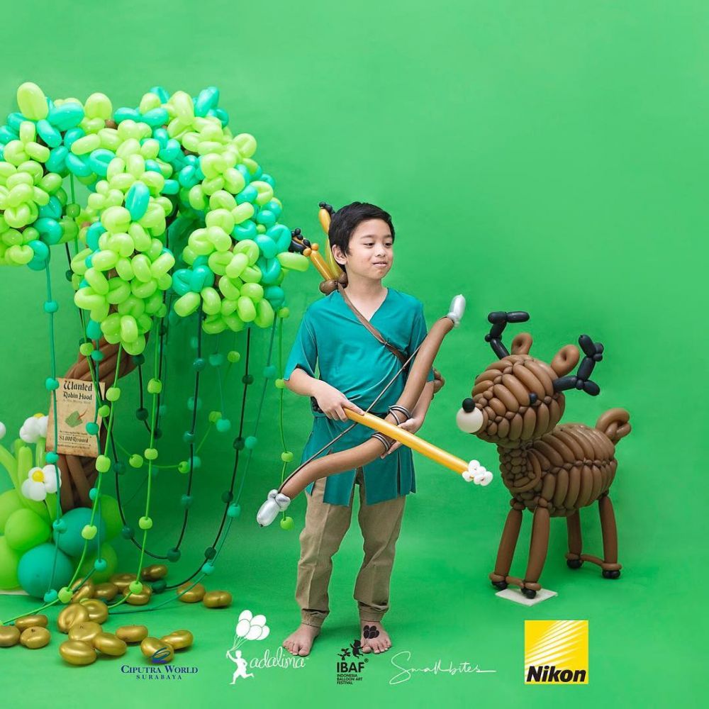 Gaya pemotretan 7 anak seleb jadi tokoh kartun, gemes abis