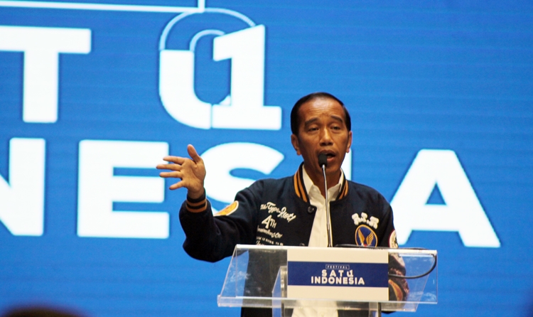 Di Festival Satu Indonesia, Jokowi tantang milenial jawab decacorn   