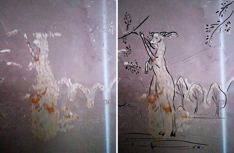 12 Ilustrasi dari tembok rusak ini bikin rumah makin berwarna