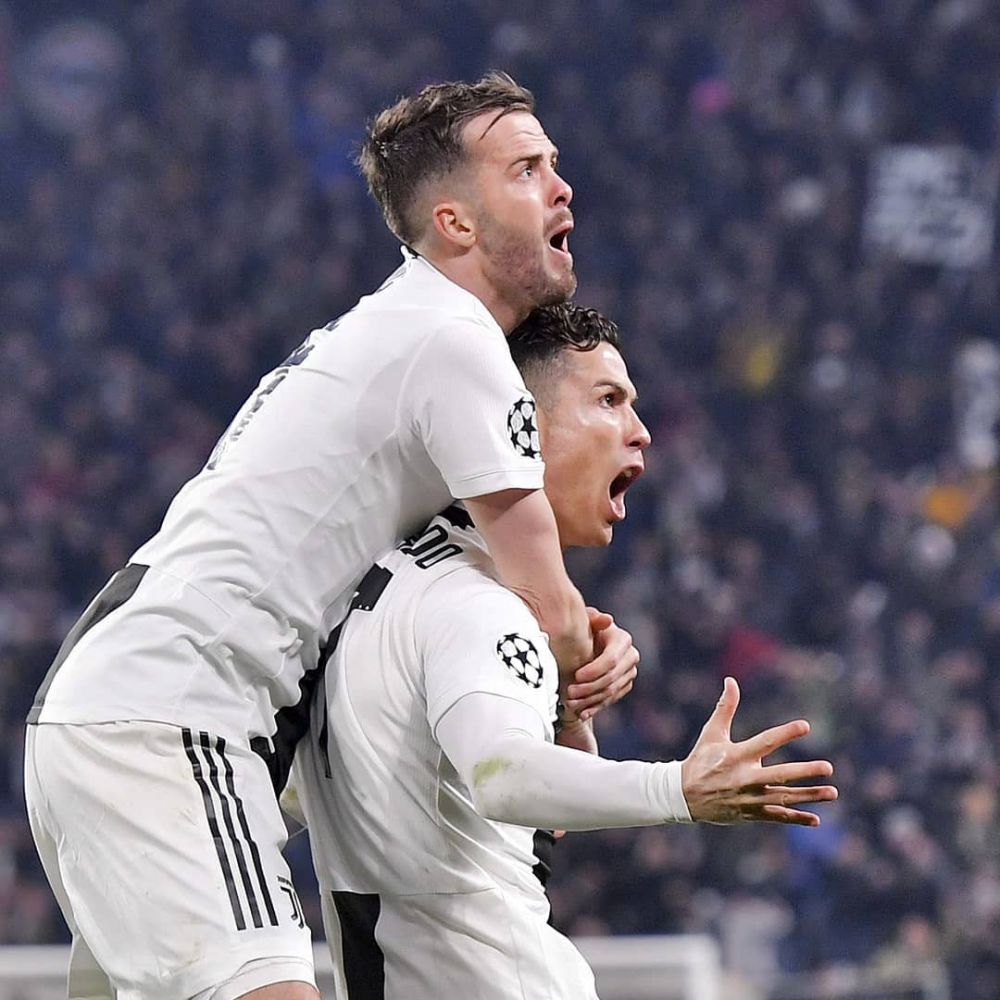Cetak hattrick, Ronaldo balas selebrasi 'selangkangan' Simeone