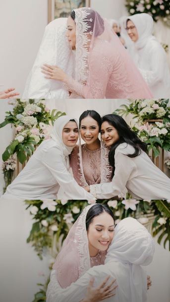 8 Momen pengajian kekasih Ryuji Utomo jelang menikah, penuh doa