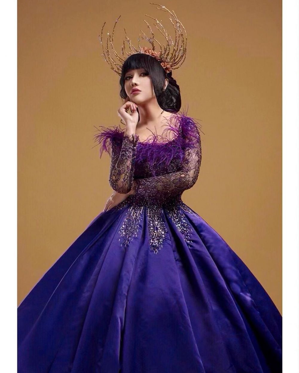 10 Potret Lucinta Luna saat kenakan gaun mewah, bikin heboh