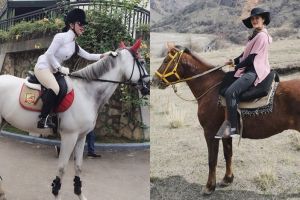 7 Seleb ini gemar olahraga berkuda, termasuk Syahrini