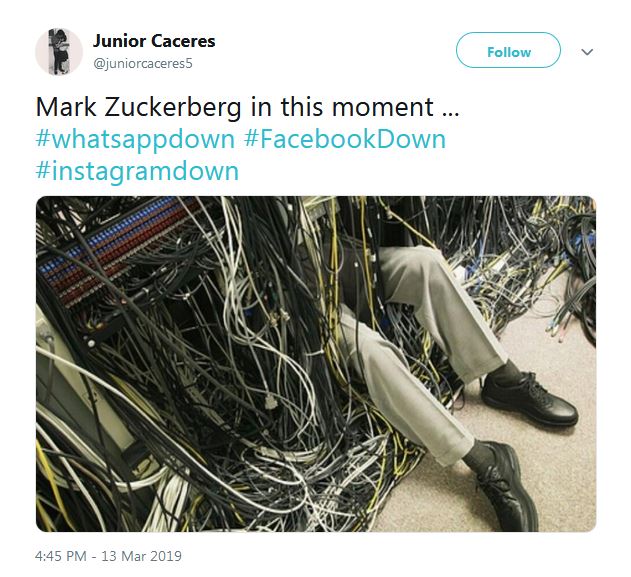 9 Cuitan lucu ketika Facebook & Instagram down ini bikin ketawa