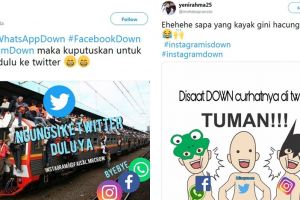 9 Cuitan lucu ketika Facebook & Instagram down ini bikin ketawa