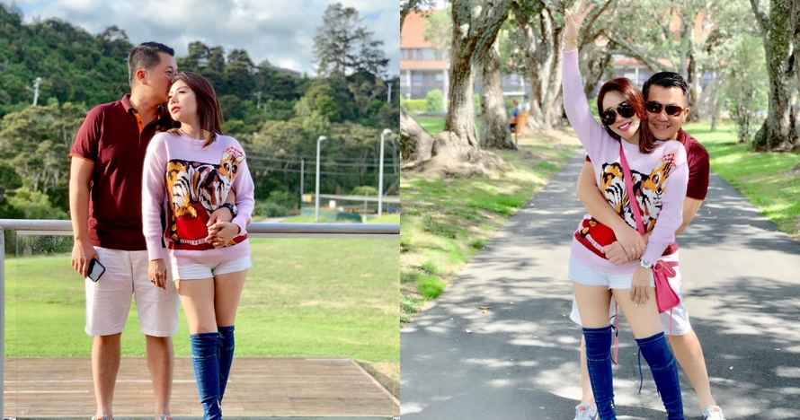 10 Foto mesra Femmy Permatasari & Alfons di Selandia jelang menikah