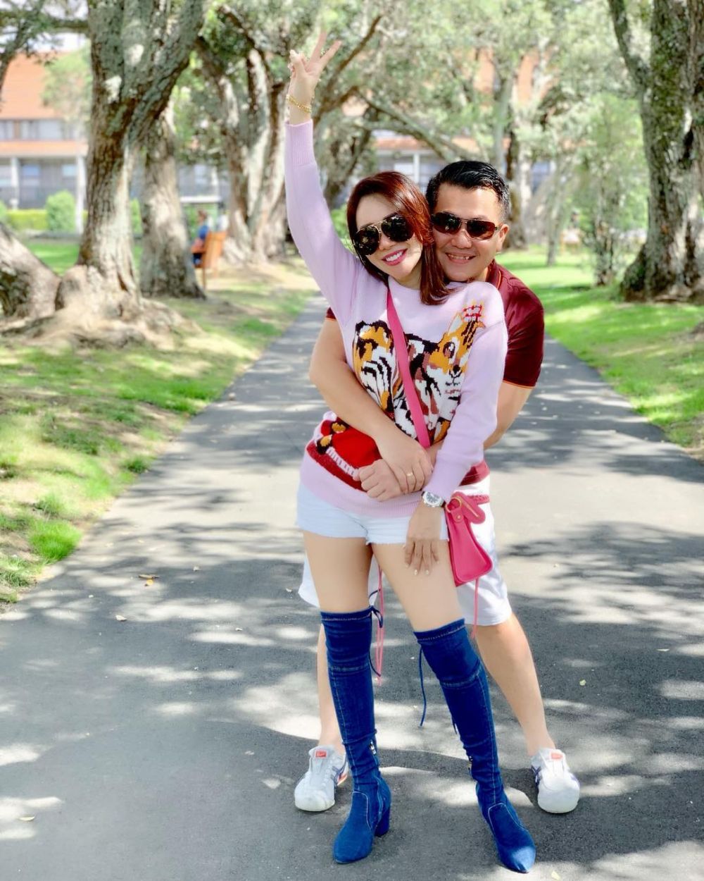 10 Foto mesra Femmy Permatasari & Alfons di Selandia jelang menikah