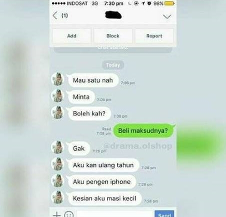 12 Chat lucu lika-liku jualan online ini bikin tepuk jidat