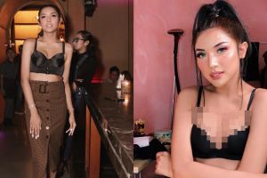 10 Potret Millendaru pakai crop top, selalu jadi kontroversi
