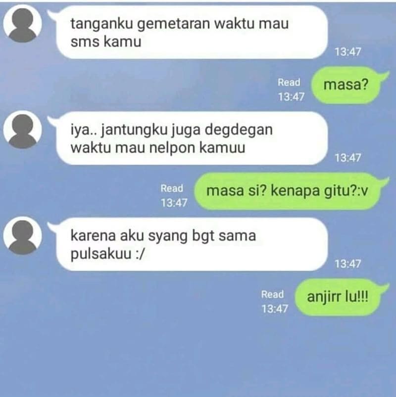 10 Chat lucu pasangan gagal paham ini bikin geleng kepala