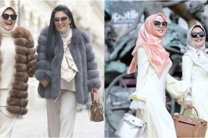 10 Foto Syahrini dan Aisyahrani kembaran baju, bukti selalu kompak