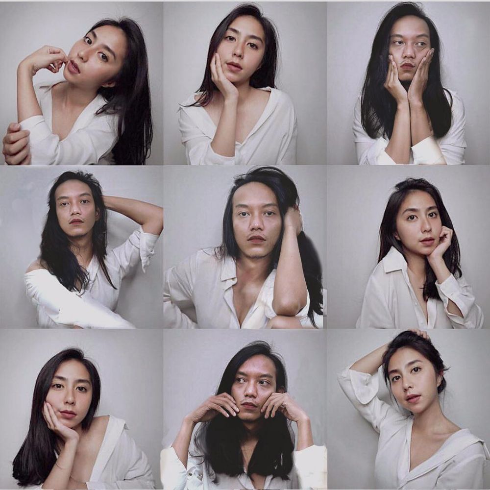 Komika ini tirukan pose seleb cantik Tanah Air, 7 hasilnya kocak