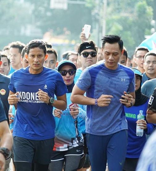 7 Potret aktivitas Sandiaga Uno jelang debat cawapres