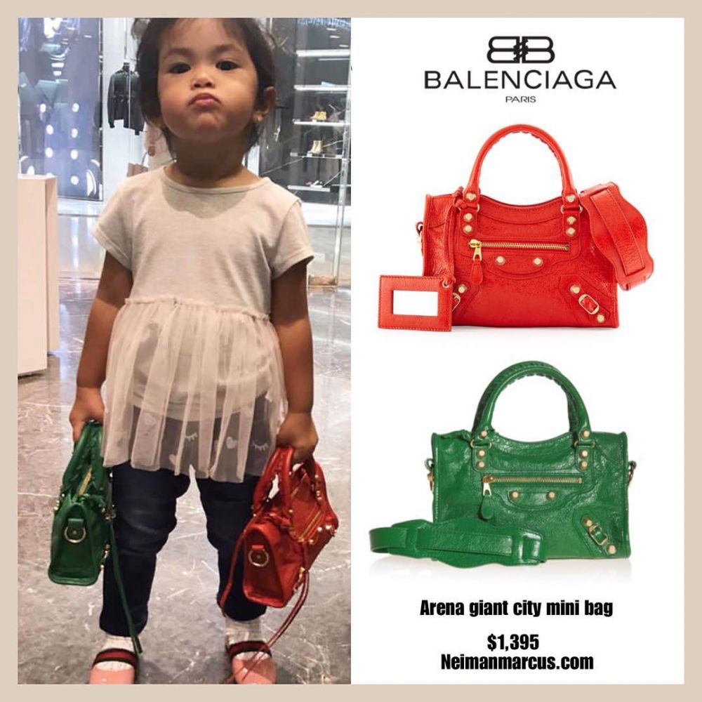 8 Fashion item mewah Aleena putri Olla Ramlan, tasnya Rp 20 juta