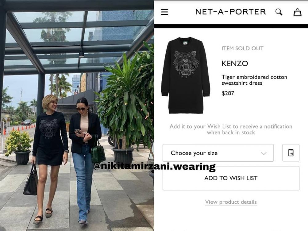 9 Koleksi kaus & jaket Nikita Mirzani, harganya jutaan rupiah semua
