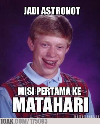 10 Meme lucu 'astronot di bulan' ini bikin ngakak sampai melayang