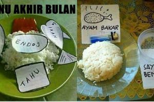 15 Meme lucu menu makanan tanggal tua ini bikin cengar-cengir