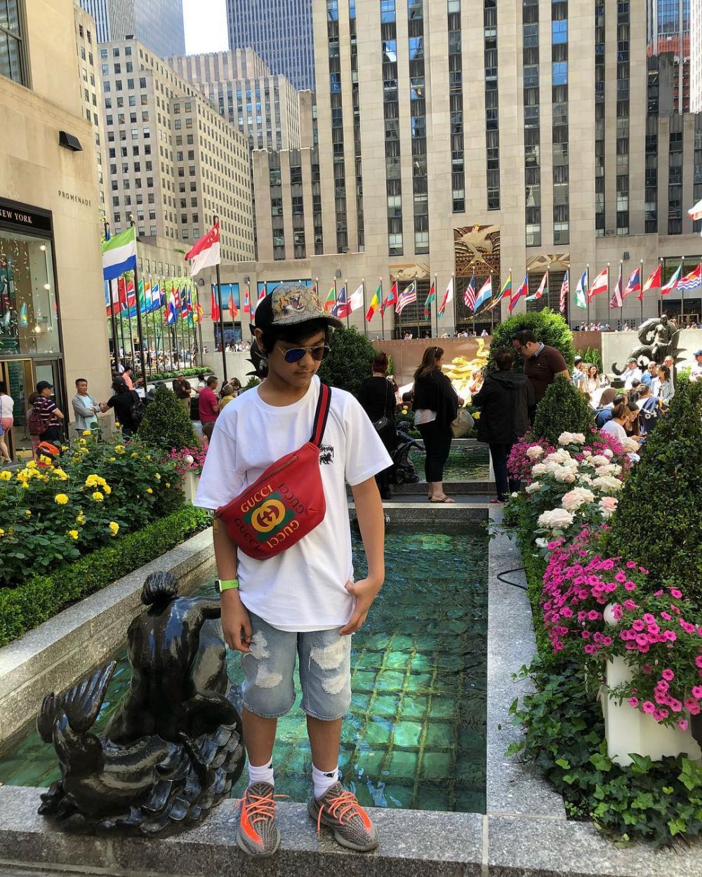 12 Potret ganteng Nino Kuya anak bungsu Uya Kuya, kece maksimal