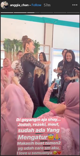 3 Curhatan Anggia usai Vicky Prasetyo rayu model, tulis soal jodoh