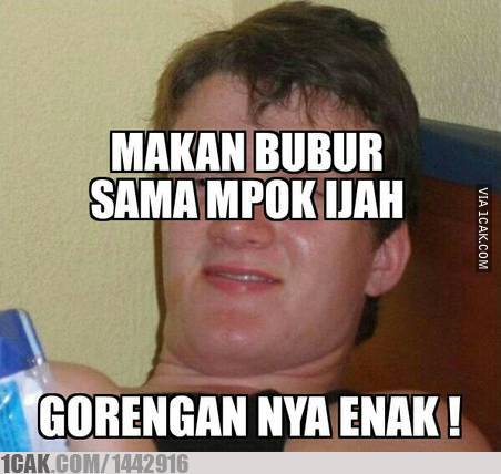 10 Pantun lucu tapi maksa ini bikin kamu auto bilang 'cakep'