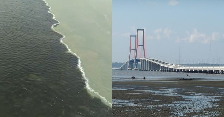 Viral air laut jembatan Suramadu tak menyatu, ini penyebabnya