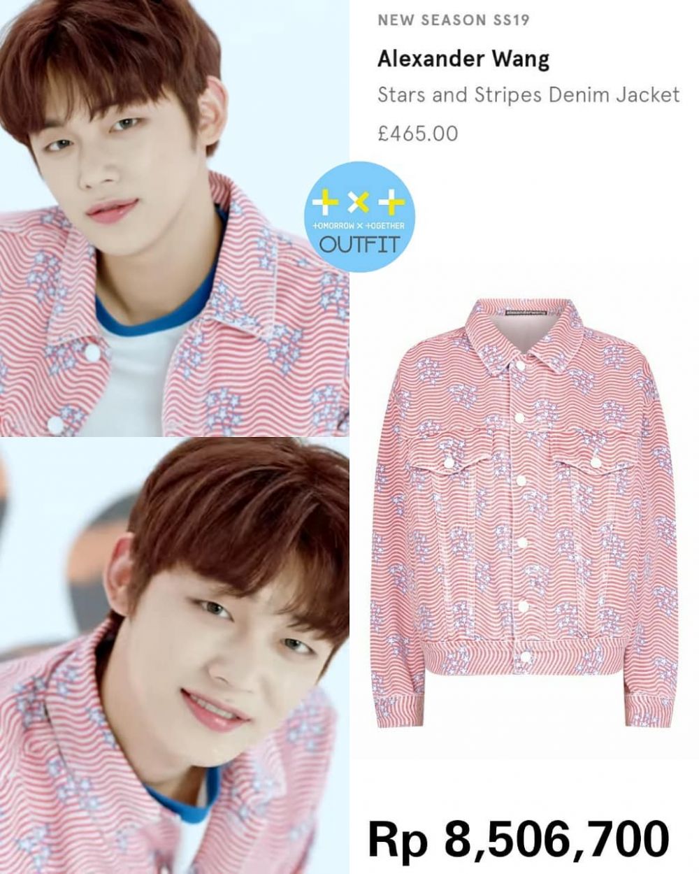 10 Jaket member Tomorrow X Together (TXT), ada yang Rp 49 juta