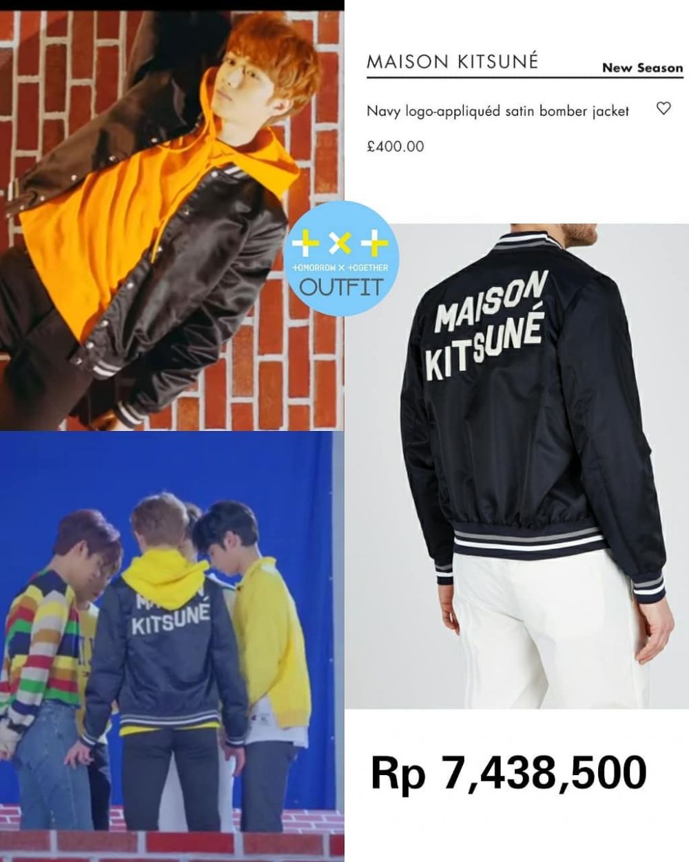 10 Jaket member Tomorrow X Together (TXT), ada yang Rp 49 juta