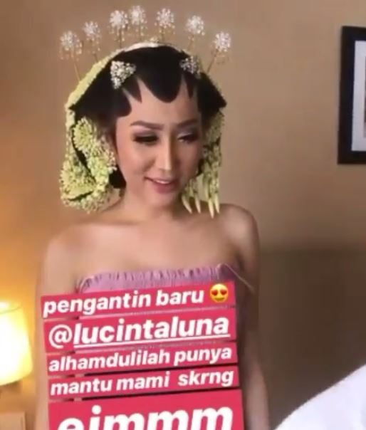 7 Potret Lucinta Luna kenakan busana pengantin adat Jawa