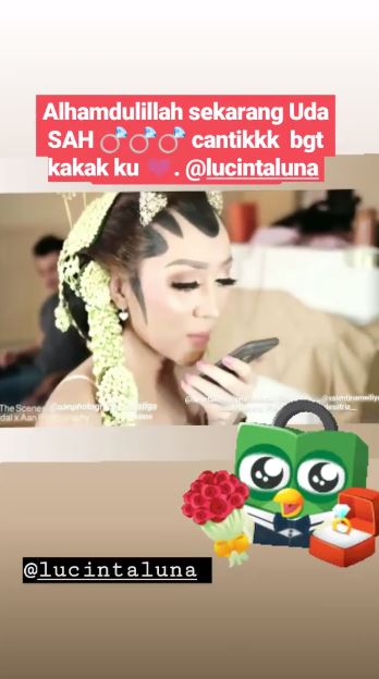 Lucinta Luna mengaku menikah, 7 potret ini dijadikan buktinya