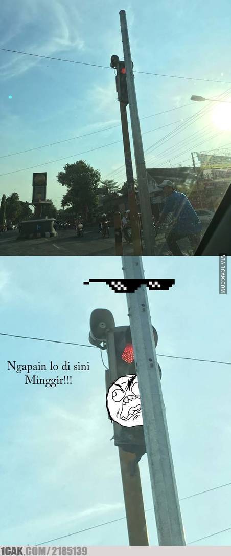 12 Momen absurd di lampu merah ini bikin pengen ketawa