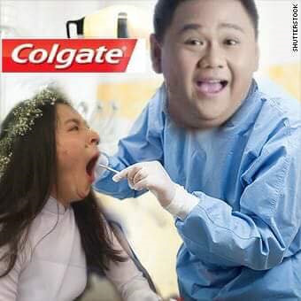 Aksi edit foto ini kebangetan, cewek menguap dibikin jadi 10 foto usil