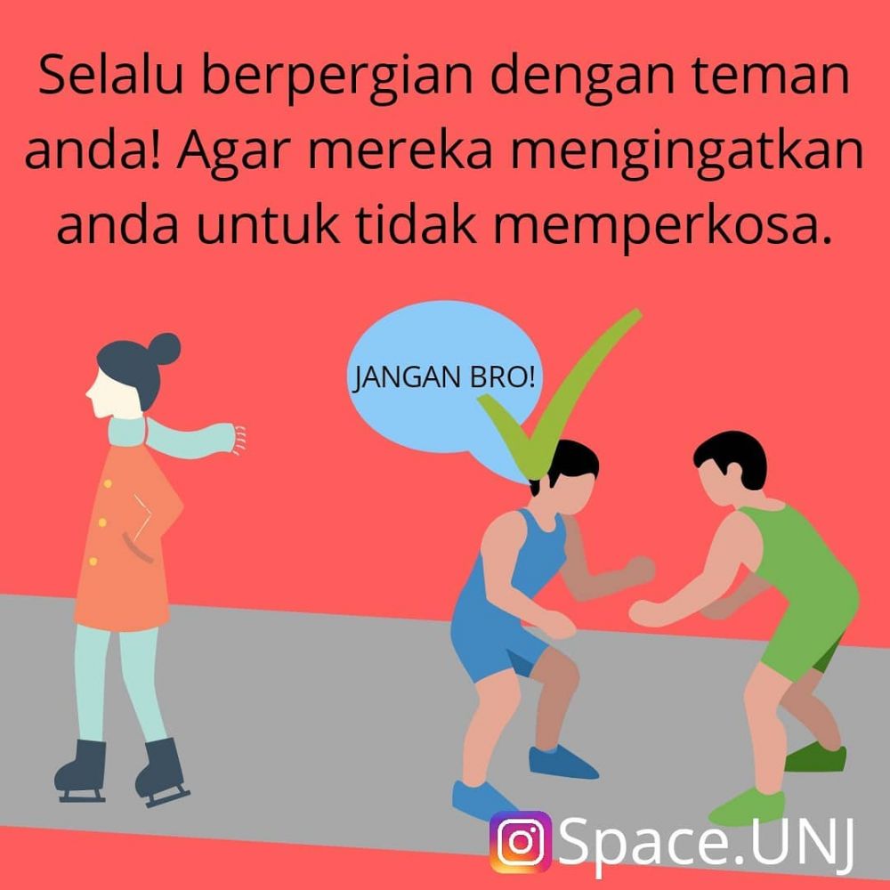 9 Tips menghindari pemerkosaan ini pesannya nampol banget