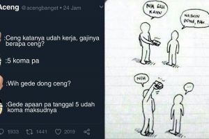 10 Obrolan lucu ditanya gaji ini bikin auto nyengir