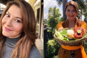 10 Potret Tamara Bleszynski berkebaya Bali, tetap memesona