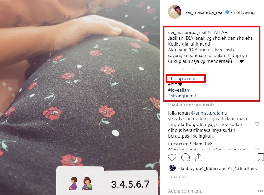 6 Curhat galau Evi Masamba, sedang heboh dikabarkan bercerai