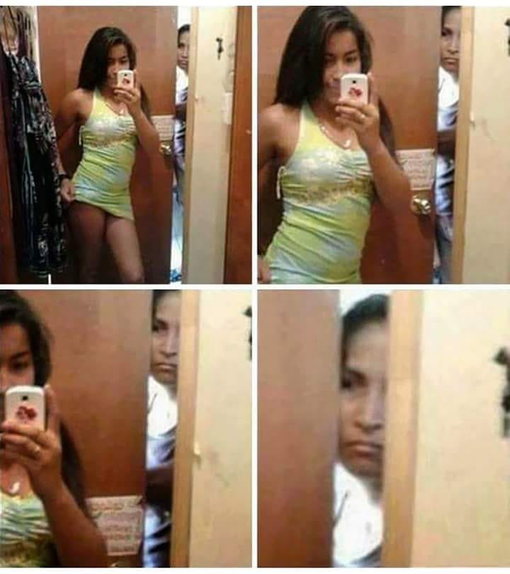 10 Kelakuan kocak orang foto di kaca ini bikin nggak abis pikir