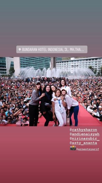 11 Momen seleb hadir di peresmian MRT Jakarta, seru bareng Jokowi