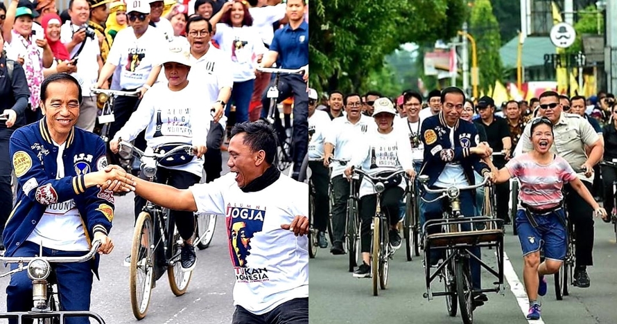 6 Aksi nekat warga demi salaman dengan Jokowi, terobos Paspampres